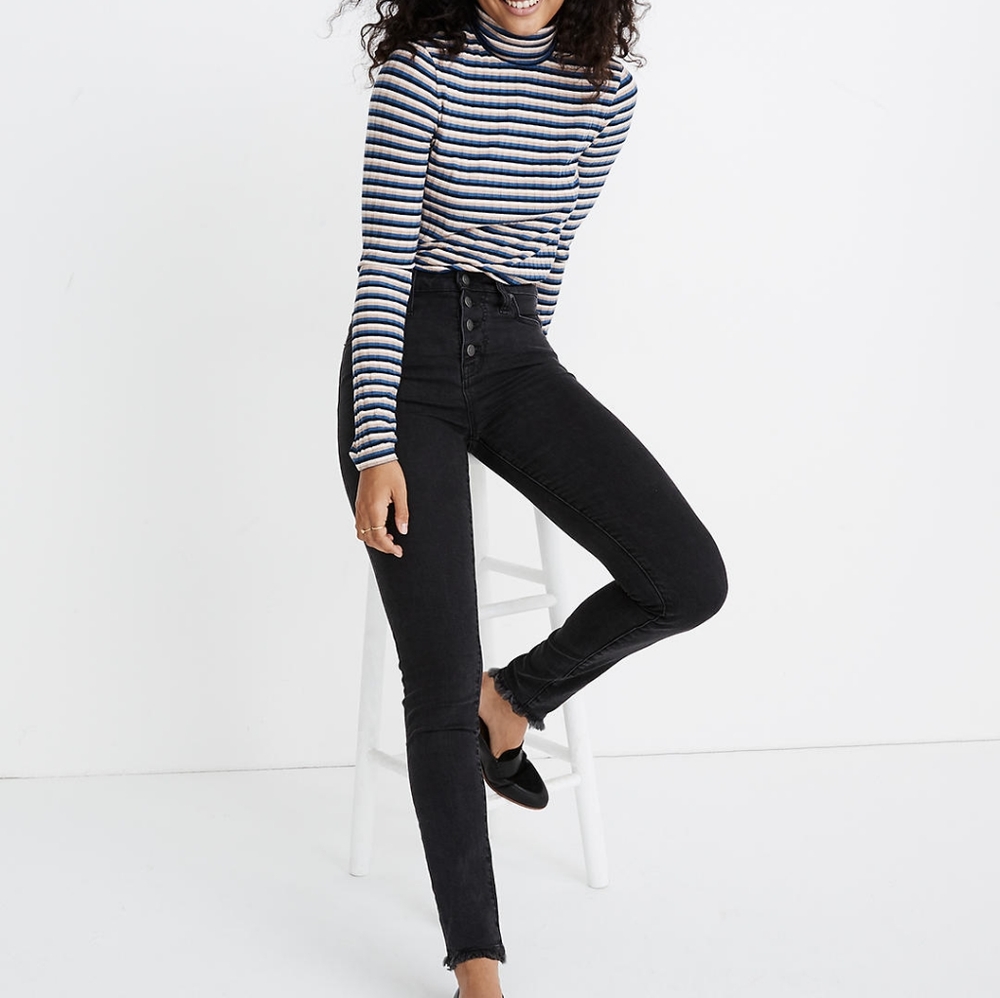 Madewell curvy high rise jean xs